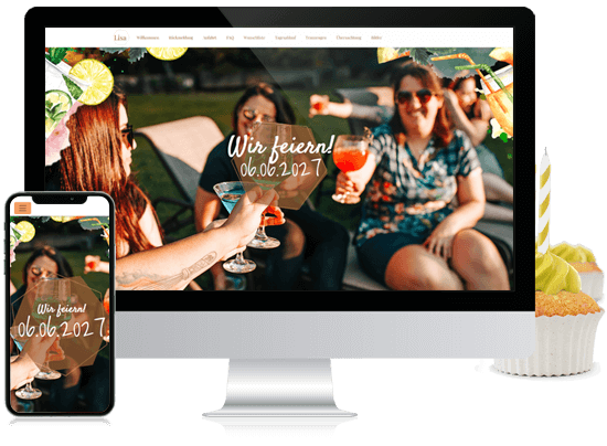 Geburtstagshomepage erstellen